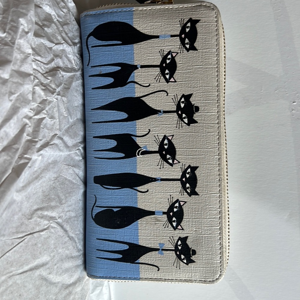 Adorable Kate Spade Cats Clutch